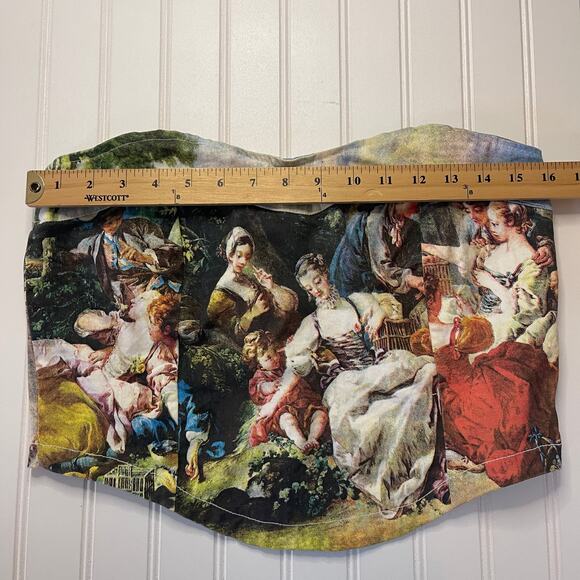 Spoon Jeans The Bird Catcher François Boucher Top Art Size Womens XL - Picture 2 of 6